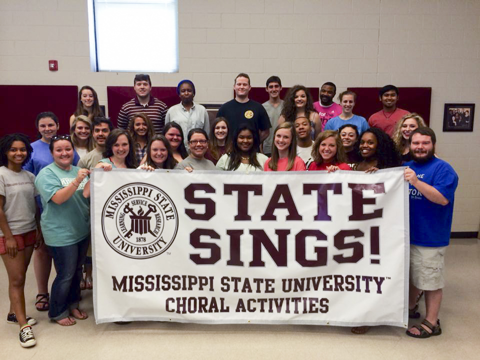 The Mississippi State University Singers.