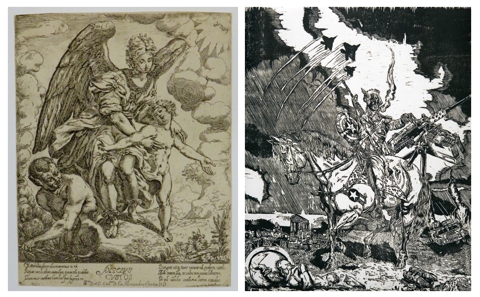 "The Guardian Angel" by Girolamo Imperiale and "First in War" by Mike Stephens 