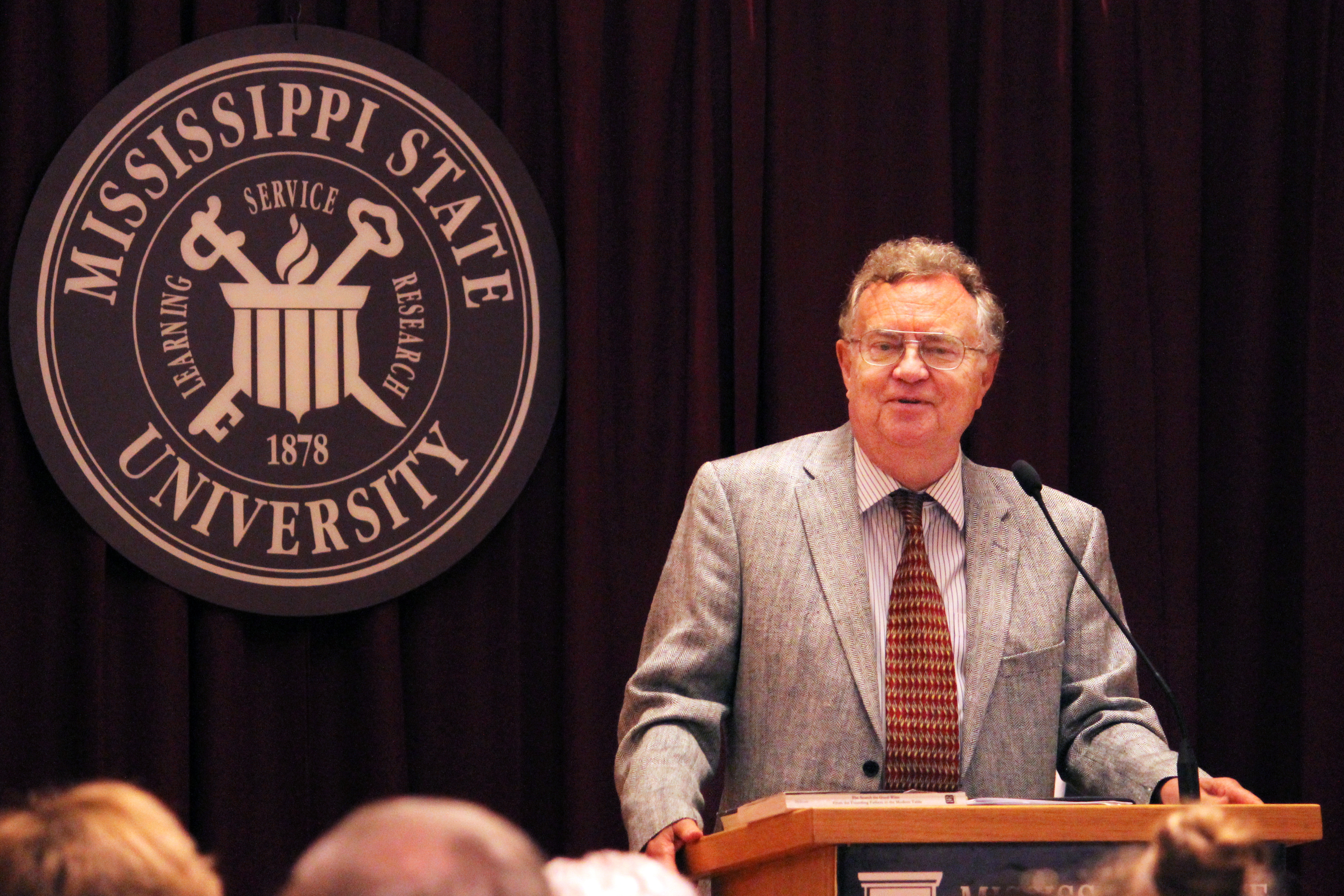 John Hailman, author and former federal prosecutor, recently shared his memories of former U.S. Senator and MSU alumnus John C. Stennis. Hailman served as legal counsel to Stennis and spoke during the university's Morris W.H. "Bill" Collins Speaker Series. 