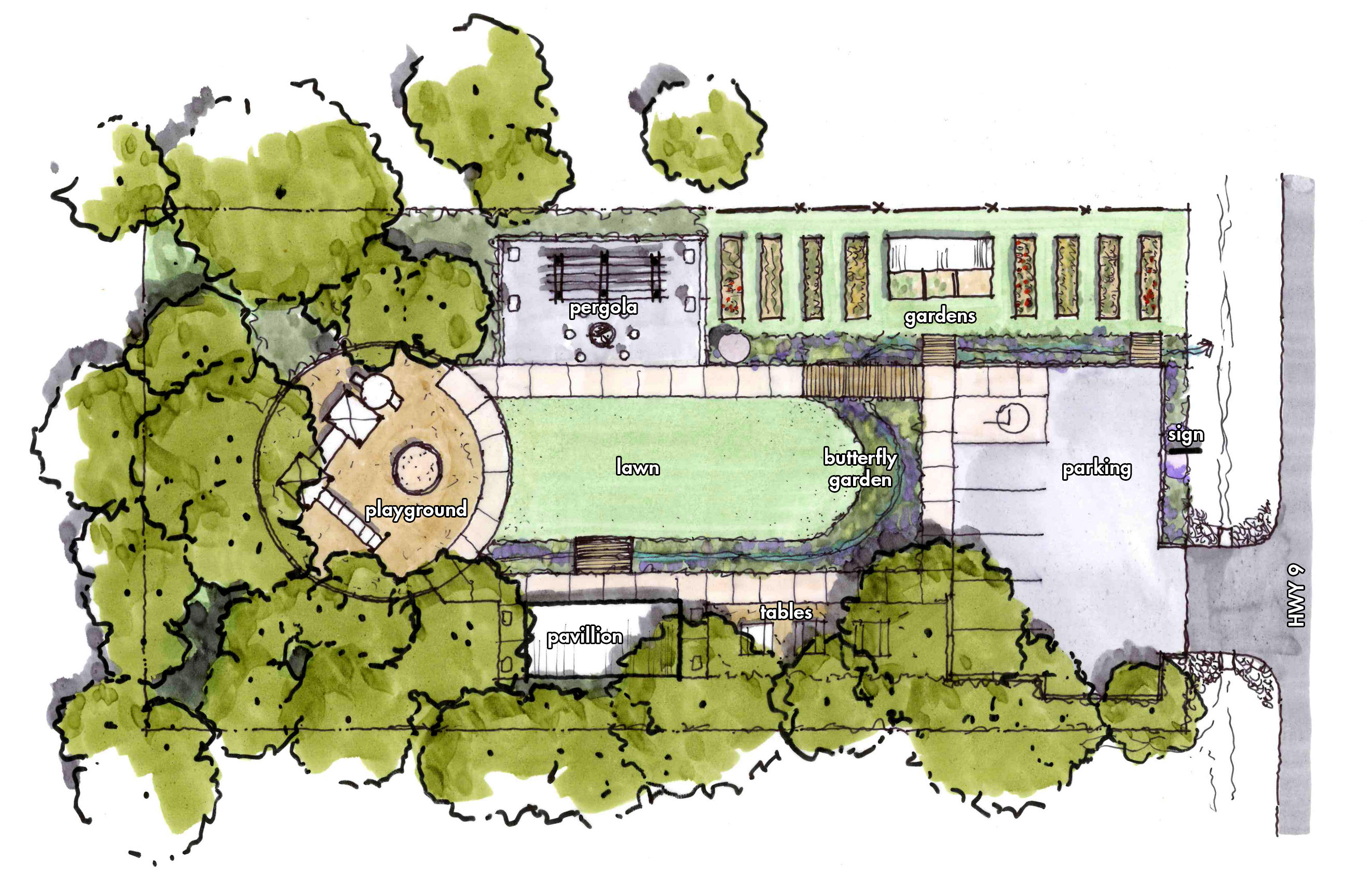 Cory Gallo, a Mississippi State assistant professor of landscape architecture, developed the conceptual master plan for the Toyota-Blue Springs Education Garden and Park.