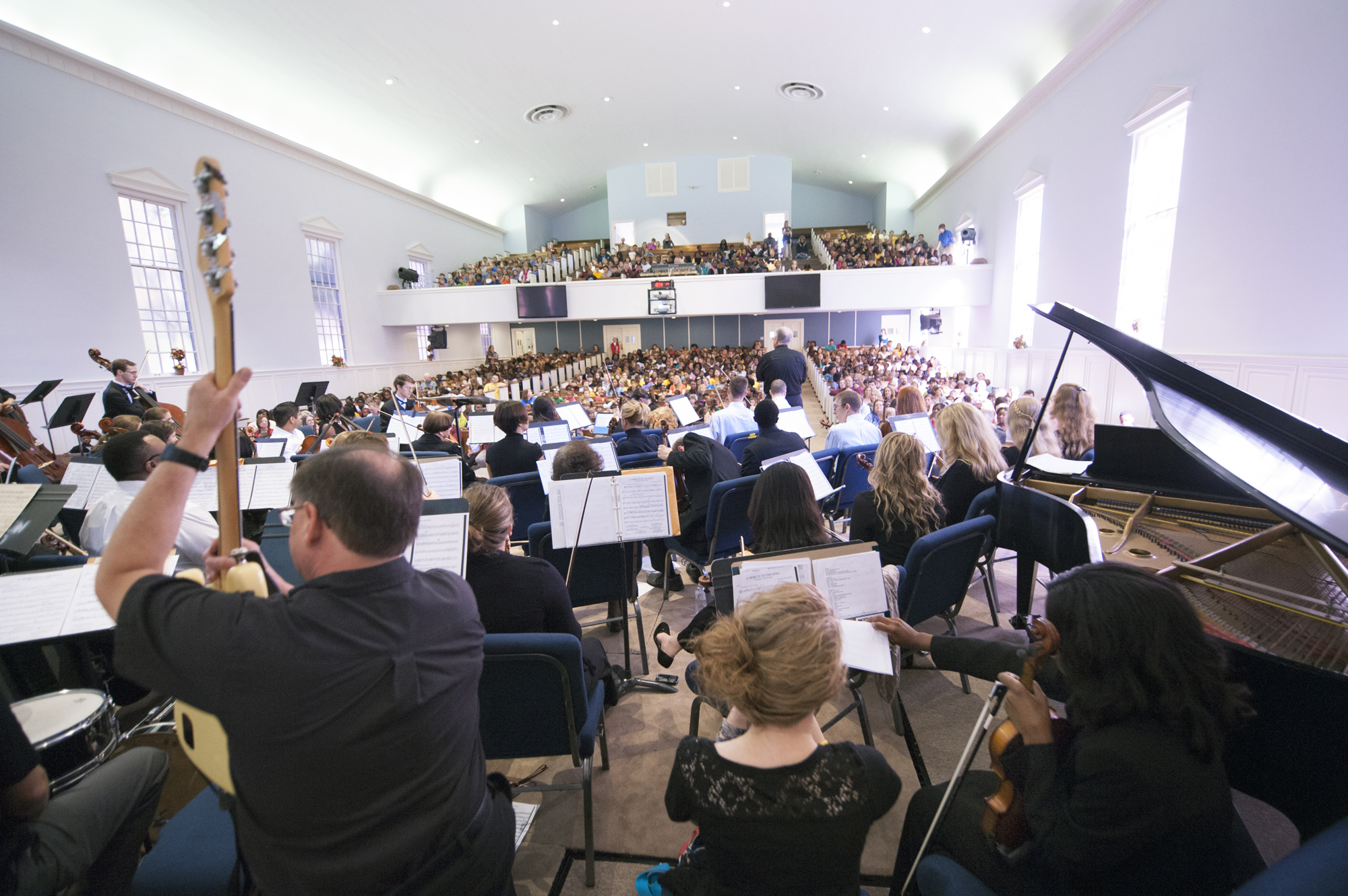 The Starkville-Mississippi State University Symphony Association performs a children's concert last year.