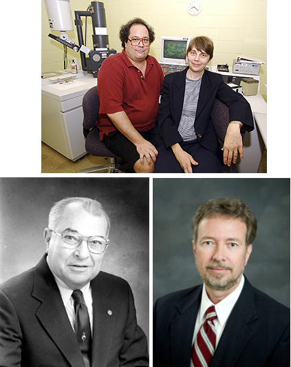 (Top photo) Leo Lynch and Brenda Kirkland,<br /><br />
(Bottom left) Lewis Brown, and (right) Darrel Schmitz 