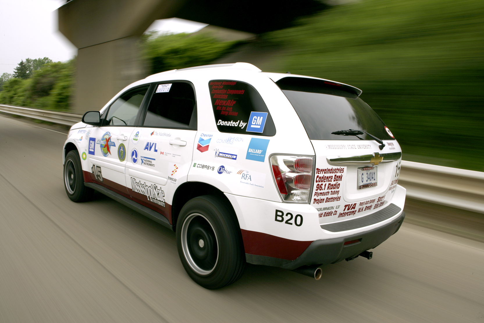 MSU's nationally award-winning Challenge X vehicle