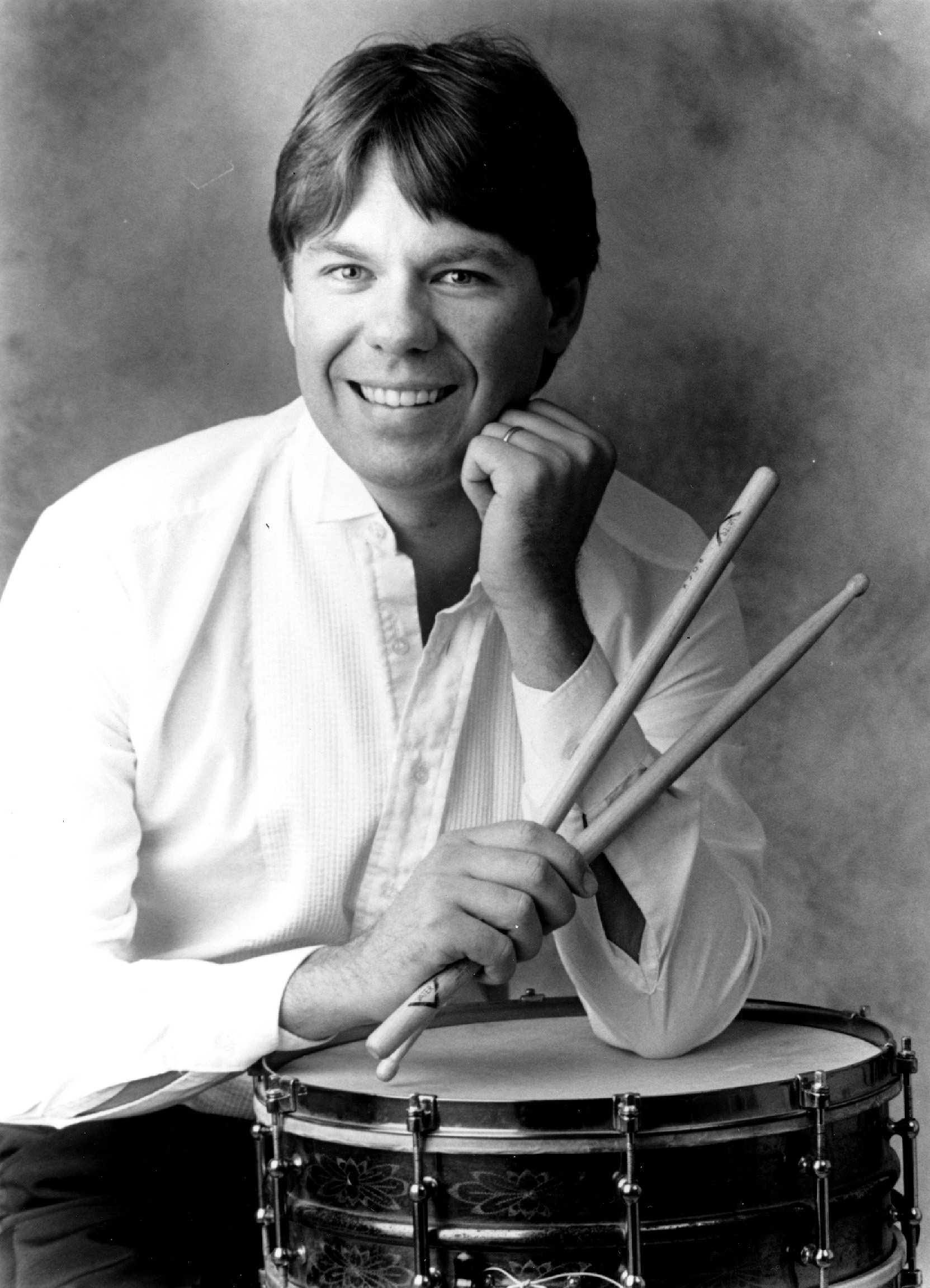 <br /><br />
MSU percussionist Robert Damm 