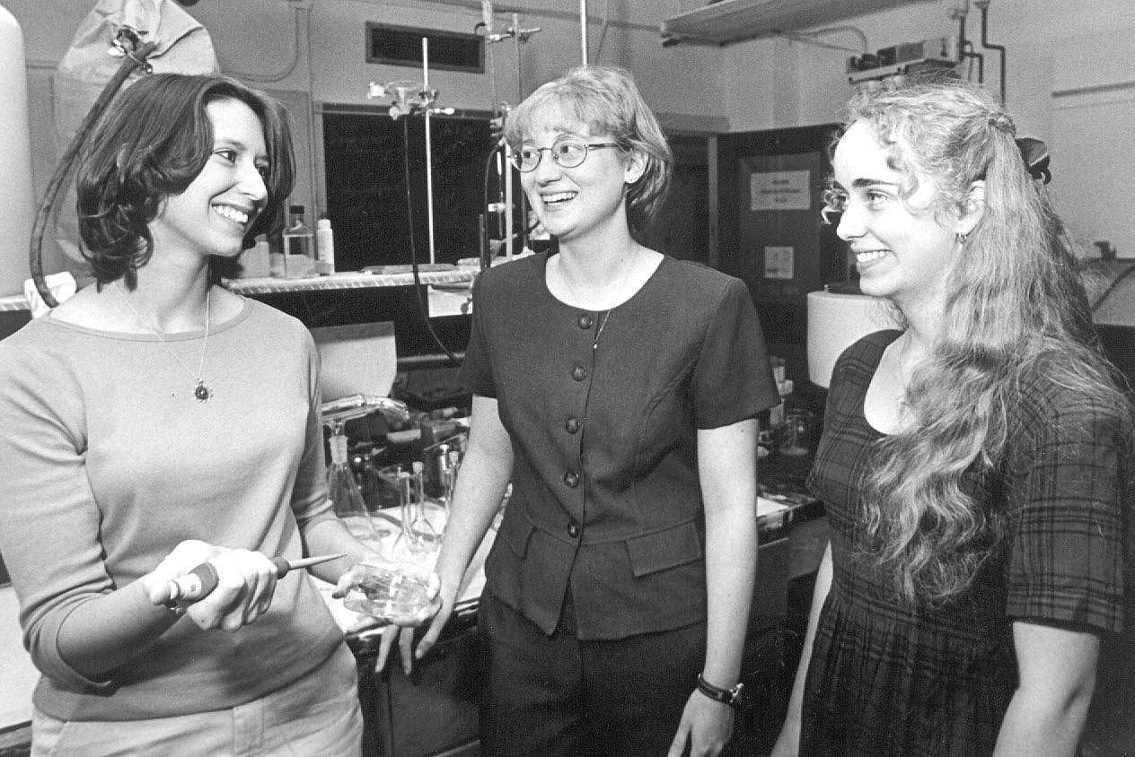 <br /><br />
MSU's Goldwater Scholars (l-r) Jennifer Guimbellot, Kerri Ezell and Sarah K. Phillips<br /><br />
