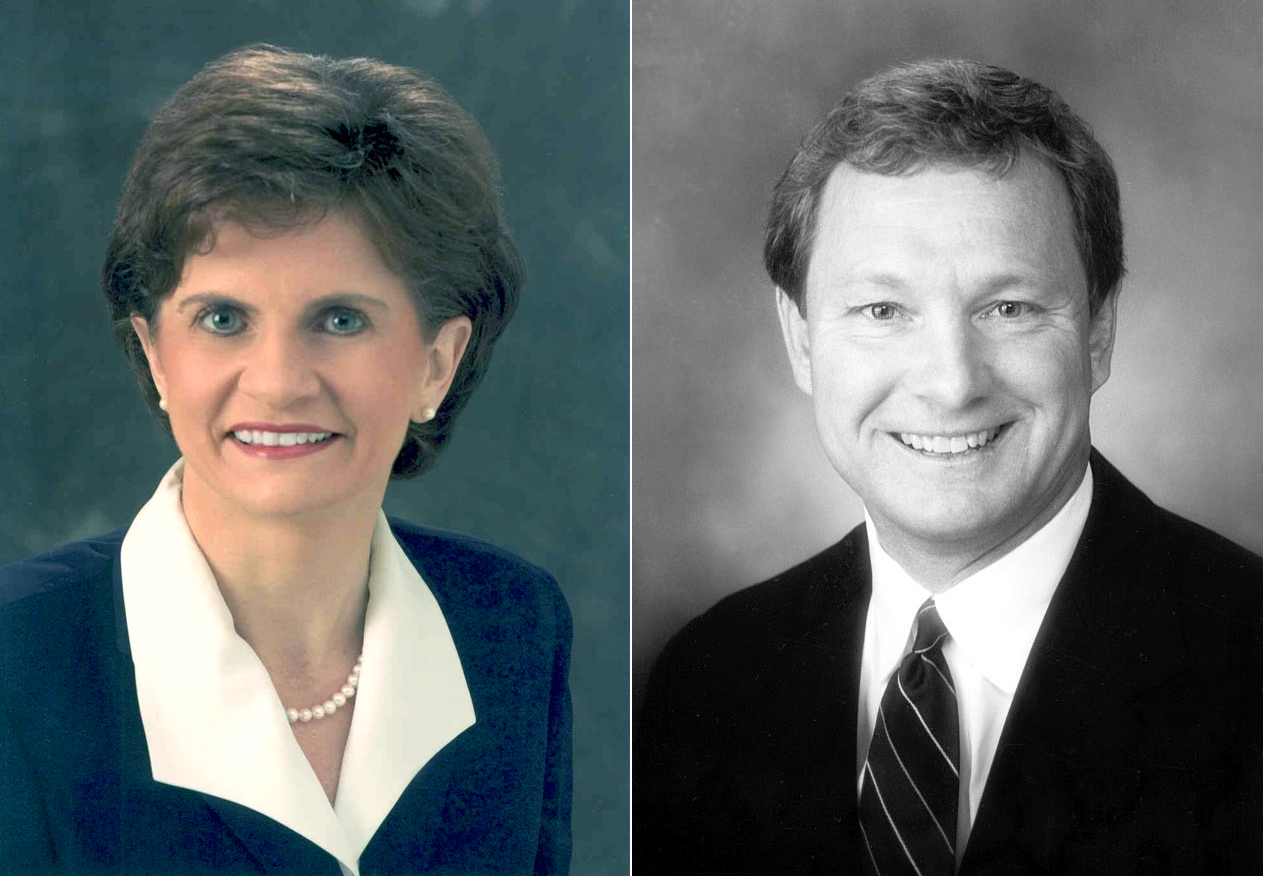 Lt. Gov. Amy Tuck and Glenn L. McCullough Jr. 