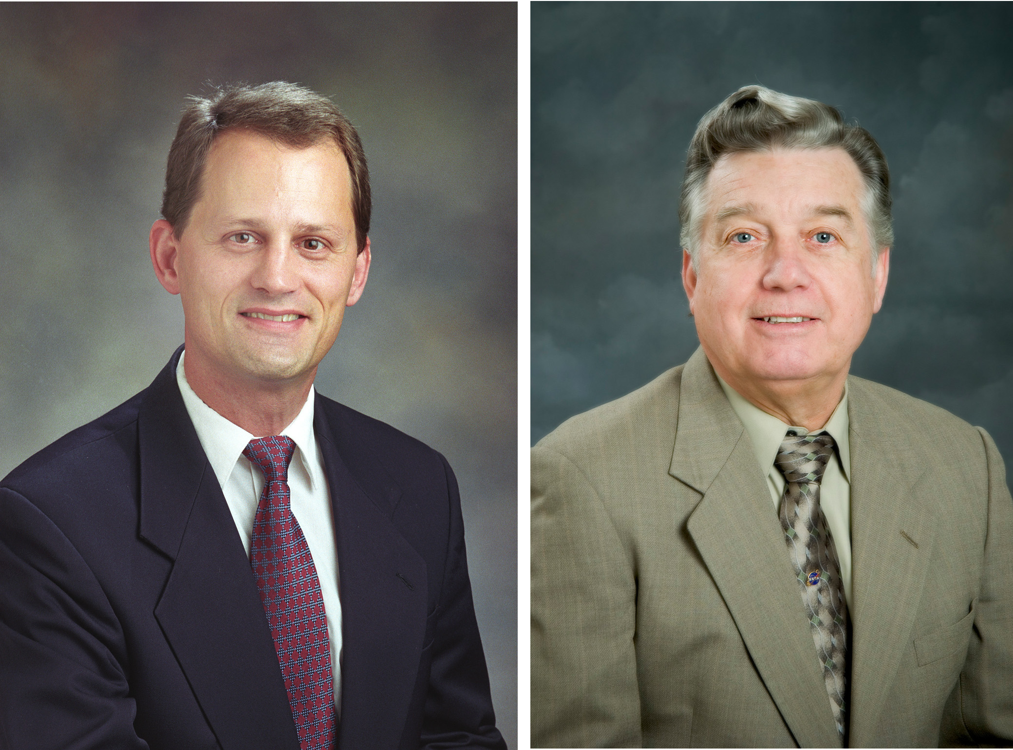 Left, Mark Horstemeyer and James C. Newman Jr.