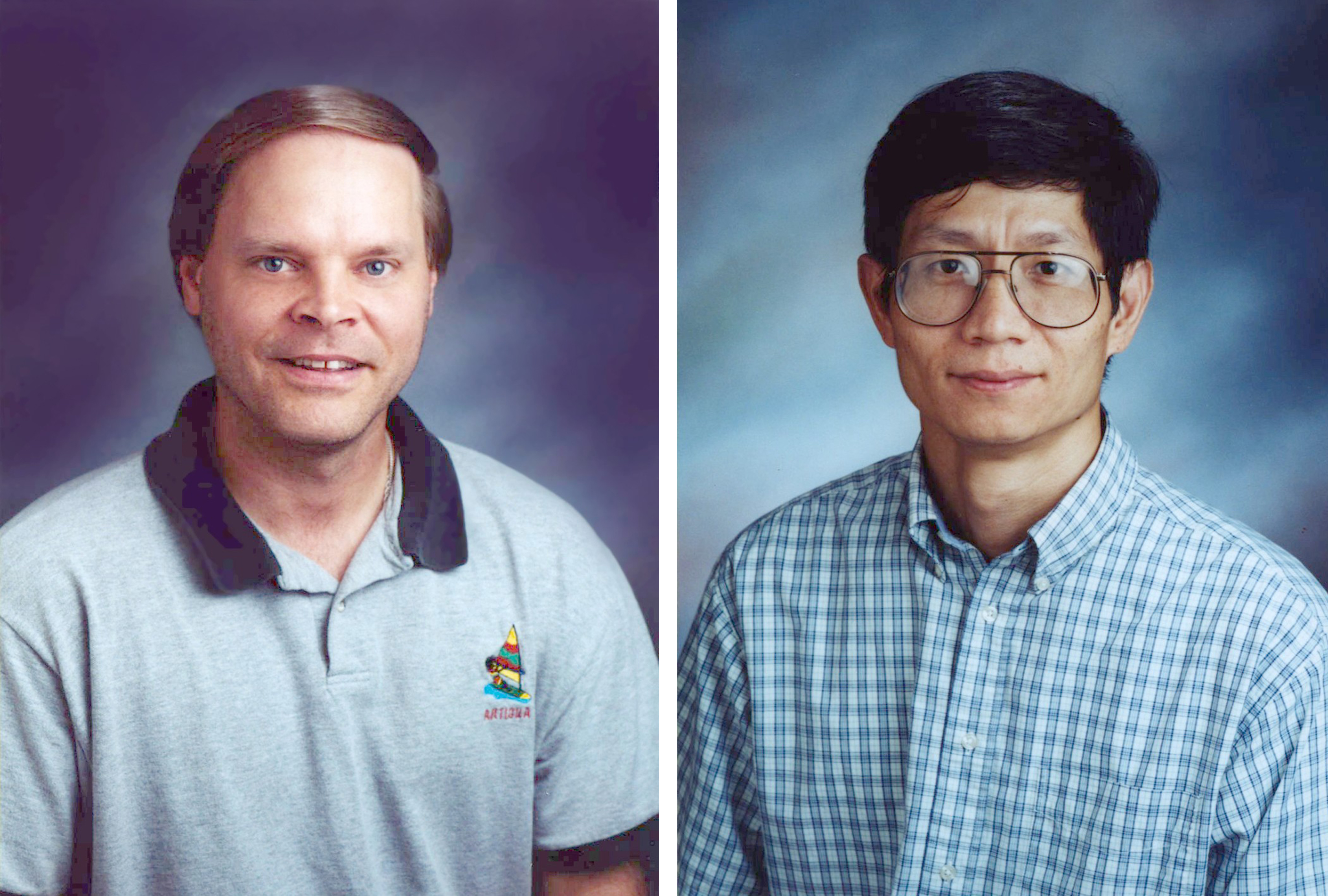 Left, J. Mark Janus and Jenping Chen