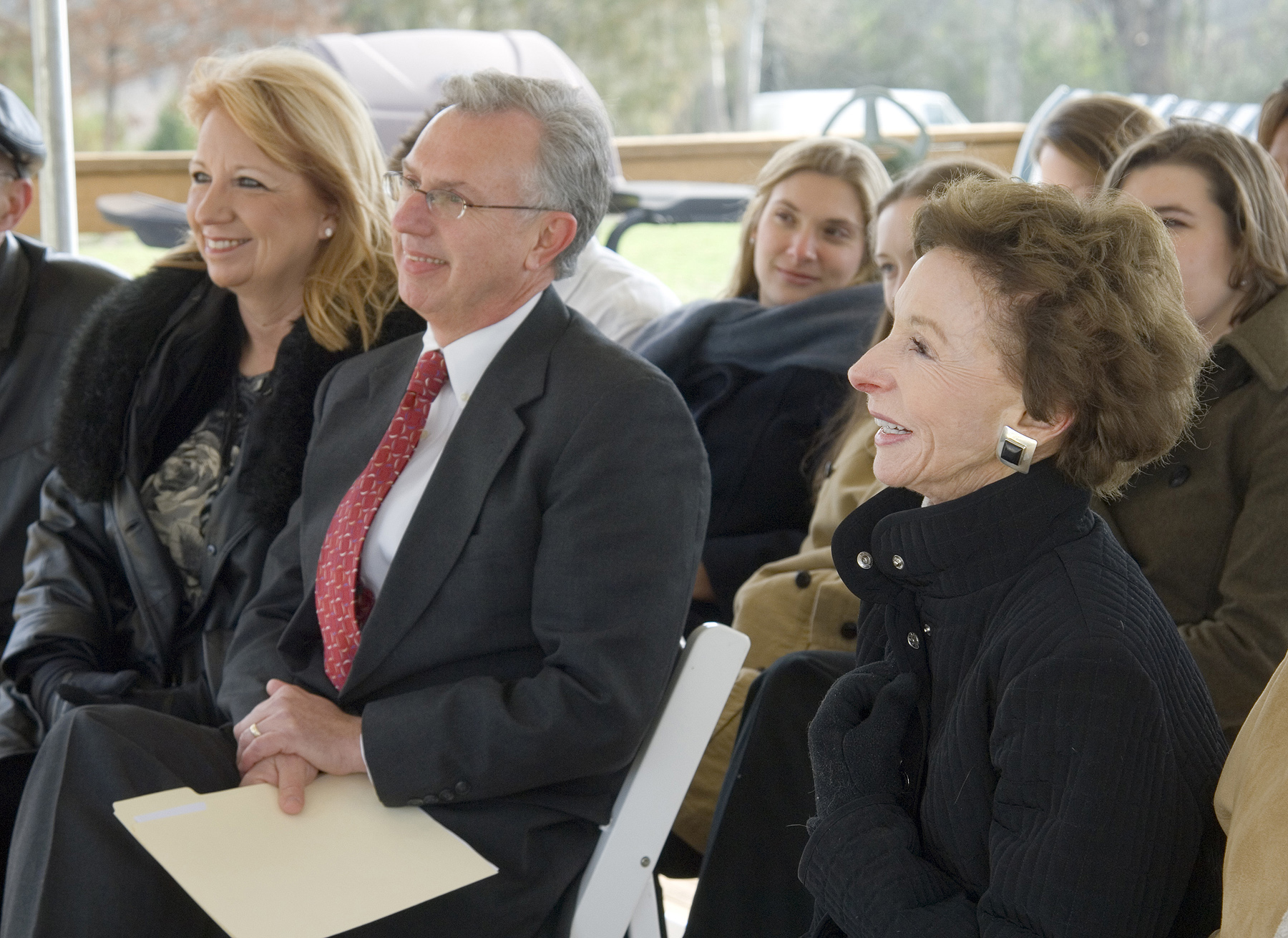 (l)Retha Bushby, Dr. Phillip Bushby, and Marcia Lane