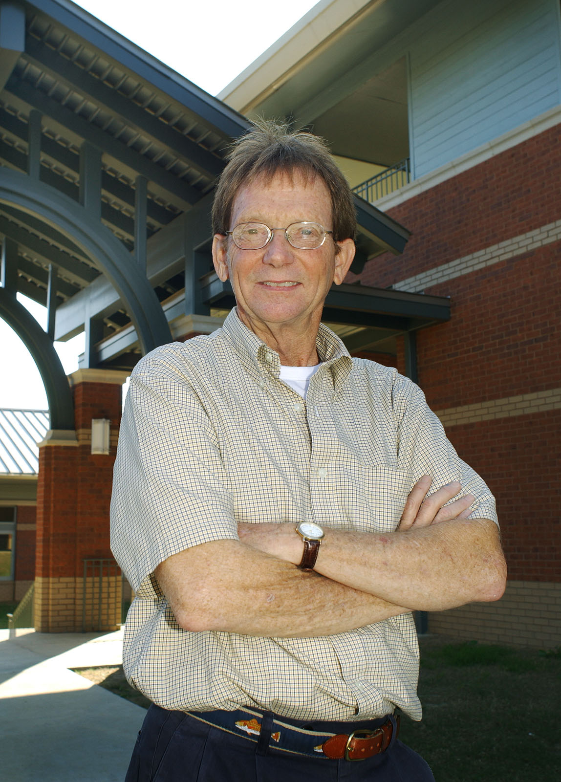 <br /><br />
Pete Melby at MSU's unique Center for Sustainable Design 