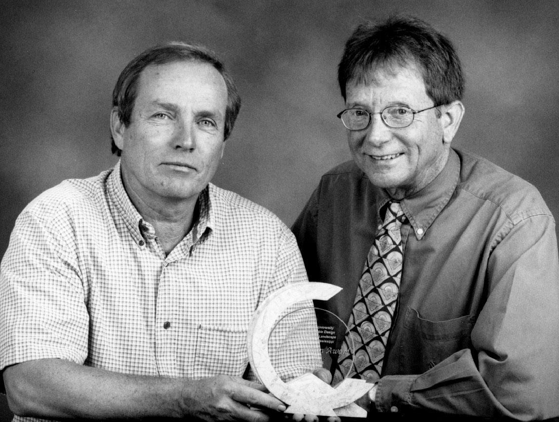 <br /><br />
Award-winning MSU faculty members Tom Cathcart (l) and Pete Melby 