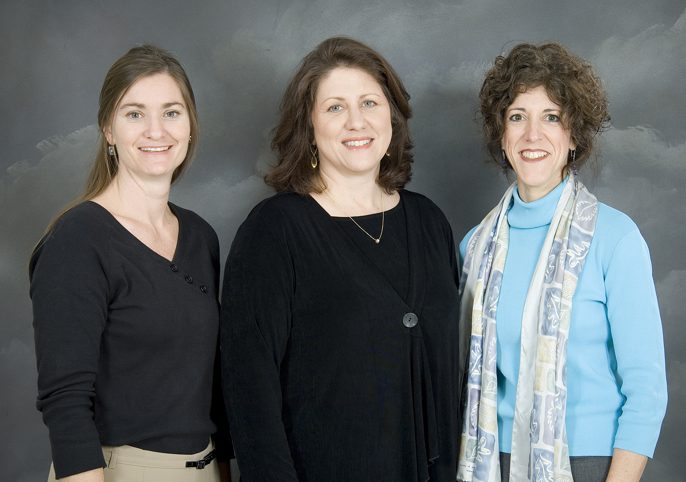 (Left) Mary Celeste Reese, Emily Gay Williamson, and Giselle Thibaudeau Munn